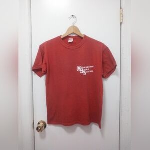 Vintage 80s Champion Morristown Beard School Boxy Tshirt Sz Medium